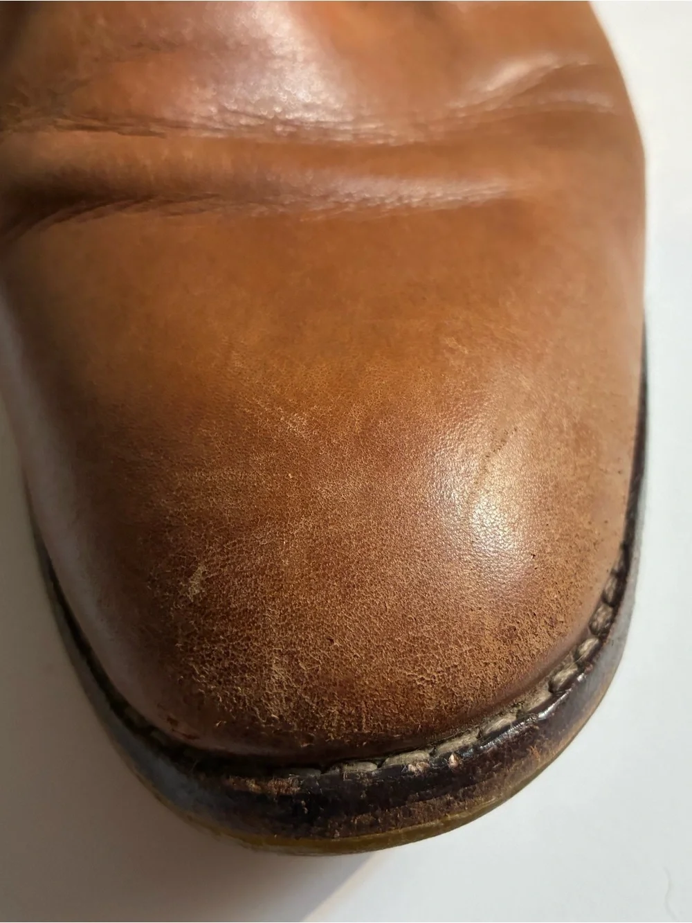 Vintage Men's Brown Leather Chukka Boots - Sleek Lace-Up Comfort Men’s 44 (10)